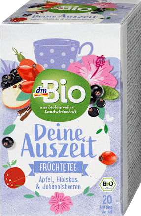 Fruitthee "Your Time Out" met appel, hibiscus &amp; krenten (20 theezakjes), 38 g