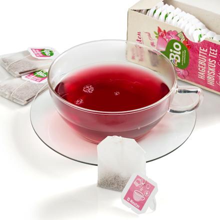 Früchtetee, Hagebutte Hibiskus (20 Beutel), 40 g