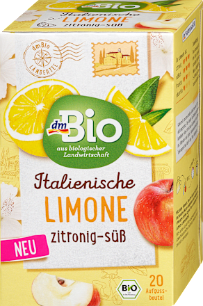 Fruitthee Italiaanse citroen (20 zakjes), 40 g