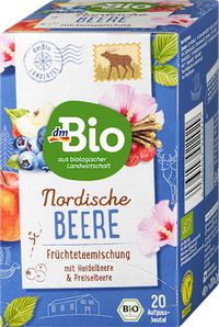 Früchtetee, Nordische Beere mit Heidelbeere & Preiselbeere (20 Beutel), 40 g