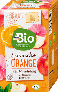 Früchtetee Spanische Orange (20 Beutel), 40 g