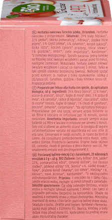 Früchtetee Türkischer Apfel (20 Beutel), 40 g
