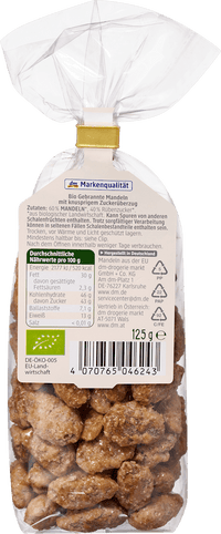 dmBio Gebrannte Mandeln, 125 g