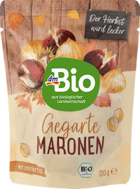 Gegarte Maronen verzehrfertig, 100 g