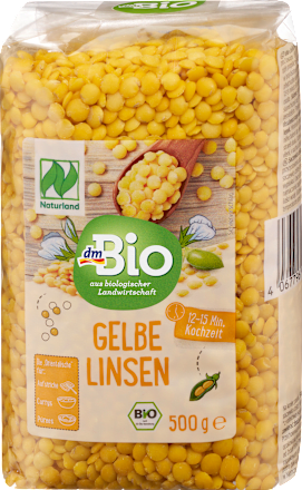 Gelbe Linsen, 500 g
