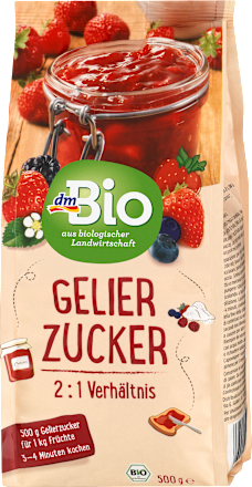 Gelierzucker, 2:1 für 1 kg Früchte, 500 g