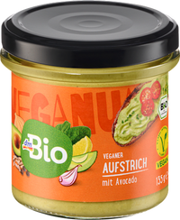 Gemüseaufstrich, mit Avocado, 135 g