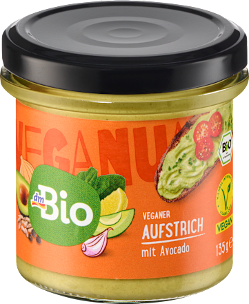 Gemüseaufstrich, mit Avocado, 135 g