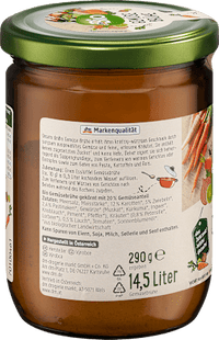 Gemüsebrühe, glutenfrei, 290 g