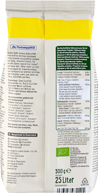 Gemüsebrühe Nachfüllbeutel, 500 g