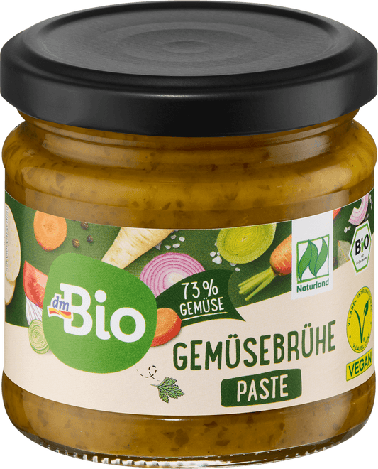 dmBio Bouillon de légumes en pâte, 190 g