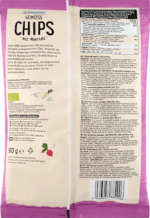 Gemüsechips, 90 g