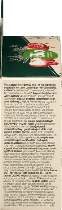 Geschenkset, Fruchtessig Set 3tlg, 1 St