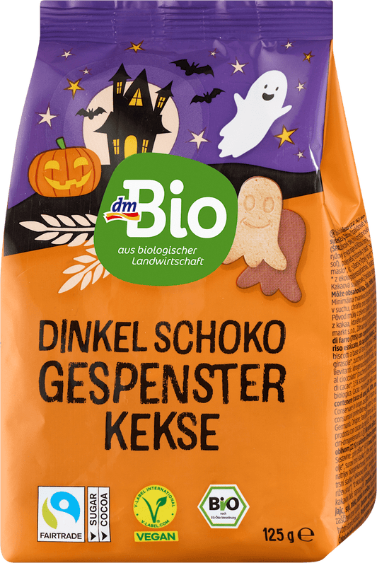 dmBio Gespensterkeks Dinkel Schoko, 125 g