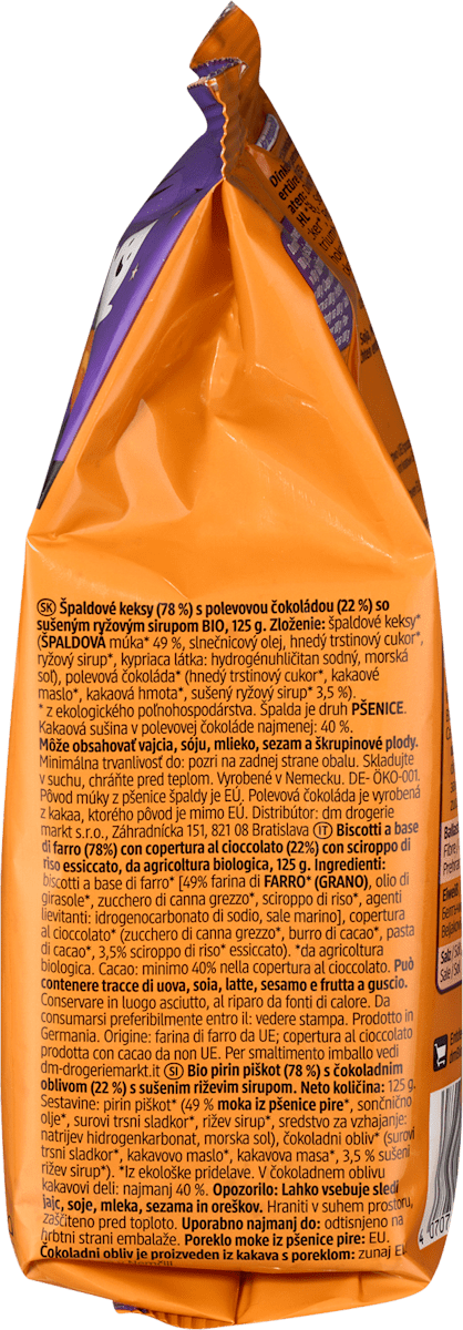 dmBio Gespensterkeks Dinkel Schoko, 125 g
