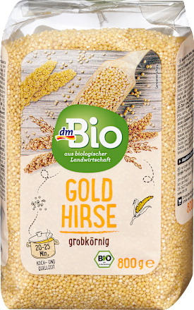 Graan, gouden gierst grofkorrelig, 800 g