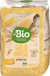 Getreide, Goldhirse grobkörnig, 800 g