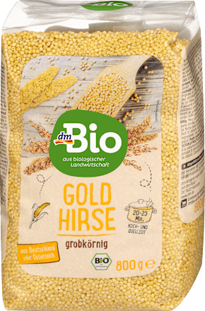 Getreide, Goldhirse grobkörnig, 800 g