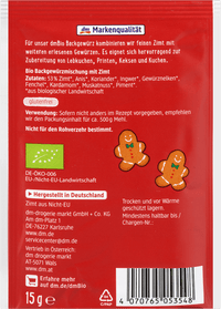 dmBio Gewürzmischung, Backgewürz mit Zimt, 15 g