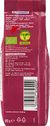 Gewürzmischung, Garam Masala, 60 g