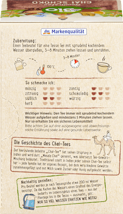 Kruidenthee Chai Chocolade (20 theezakjes), 40 g