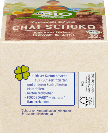 Kruidenthee Chai Chocolade (20 theezakjes), 40 g