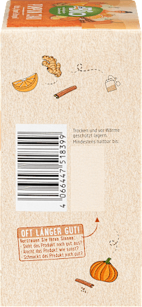 Pompoen Chai kruidenthee (20 theezakjes), 38 g