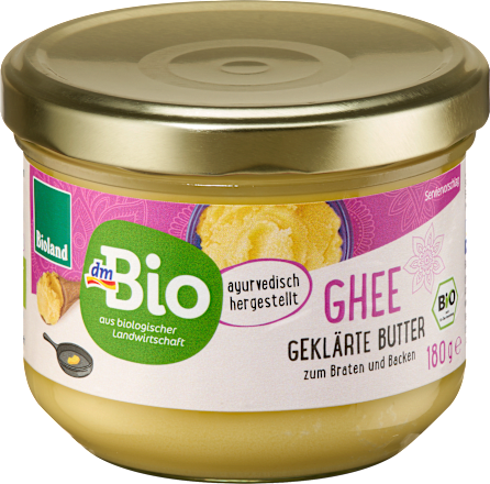 Ghee, geklärte Butter, 180 g