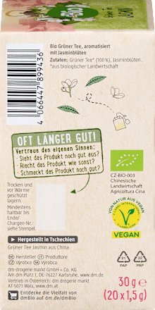 Grüner Tee Jasmin (20 Beutel), 30 g
