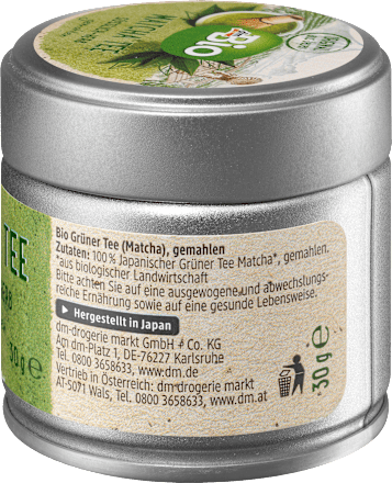 Grüner Tee Matcha, gemahlen, 30 g