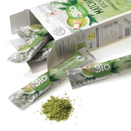 Grüner Tee Matcha Sticks (10 Sticks), 20 g