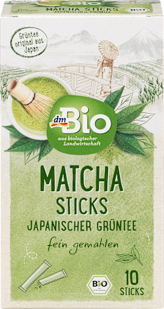 Grüner Tee Matcha Sticks (10 Sticks), 20 g