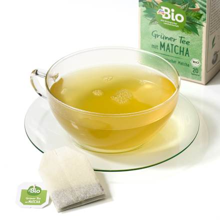 Grüner Tee mit Matcha (20 Beutel), 30 g