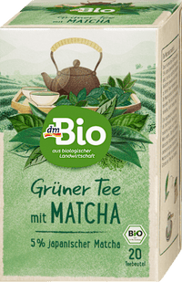 Grüner Tee mit Matcha (20 Beutel), 30 g