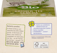 Grüner Tee Sencha (50 Beutel), 75 g