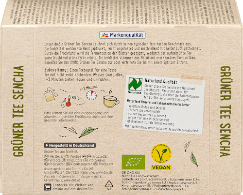 Groene thee Sencha (50 zakjes), 75 g