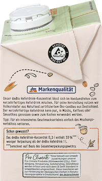 Haferdrink-Konzentrat Pro Climate,  0,5l ergibt 1,5l, 0,5 l