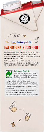 Haferdrink Zuckerfrei, 1 l