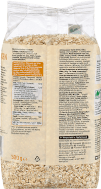 Haferflocken, Feinblatt, 500 g
