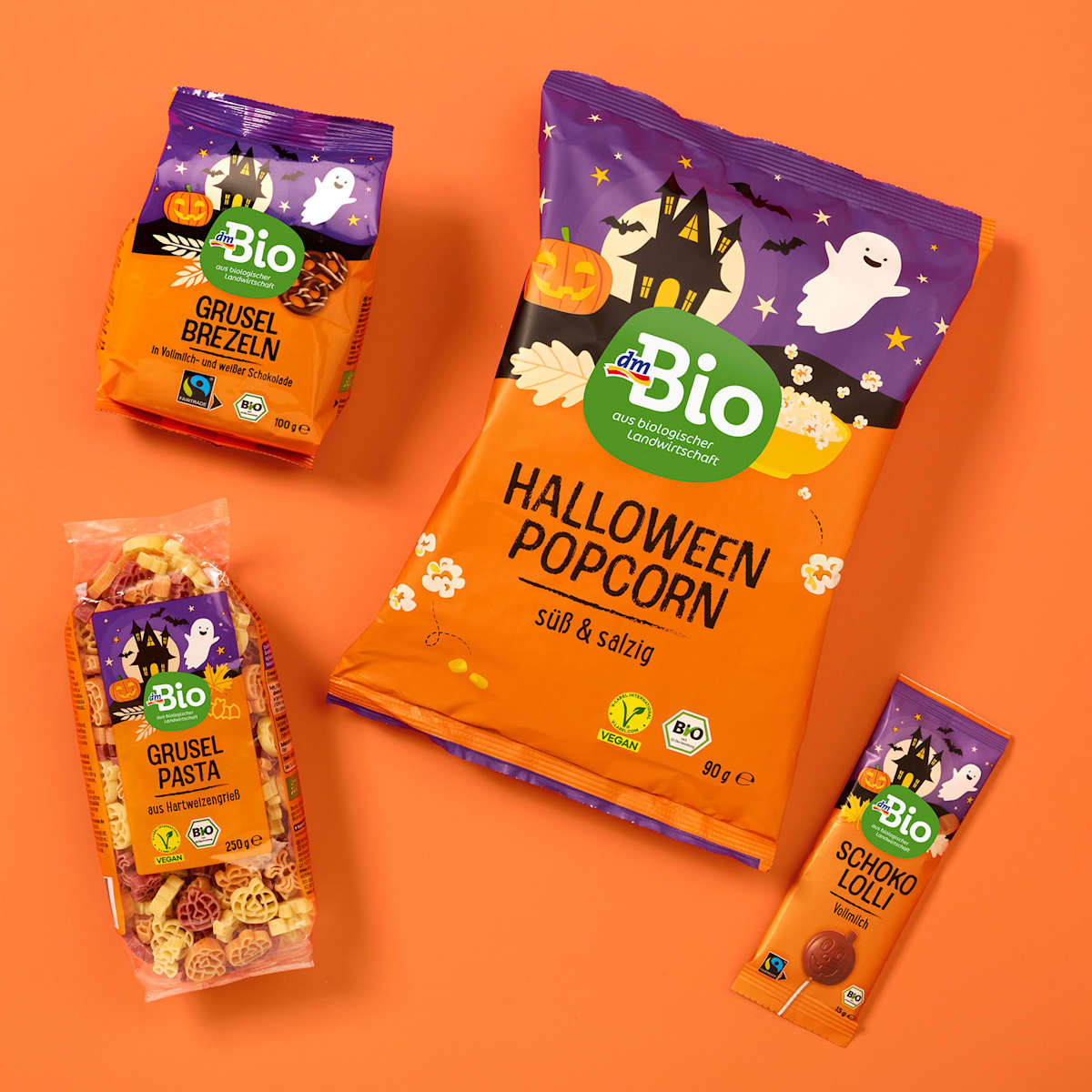 dmBio Halloween Knabberspaß, 100 g