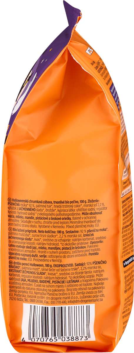 dmBio Halloween Knabberspaß, 100 g