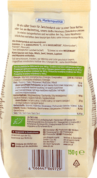 Haselnuss Dinkelkekse, 150 g