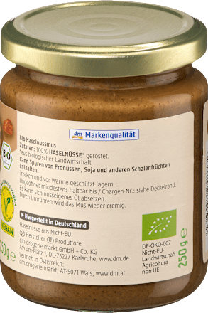 Haselnussmus, 250 g
