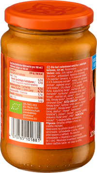dmBio Indische Curry Sauce, 325 ml