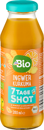 Ingwer & Kurkuma Shot 7 Tage, 280 ml