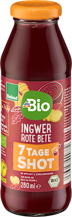 Ingwer & Rote Bete Shot 7 Tage, 280 ml