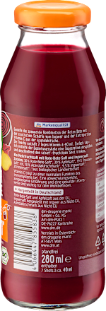 Ingwer & Rote Bete Shot 7 Tage, 280 ml