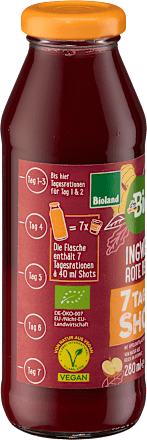 Ingwer & Rote Bete Shot 7 Tage, 280 ml