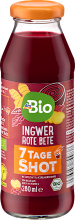 Ingwer & Rote Bete Shot 7 Tage, 280 ml