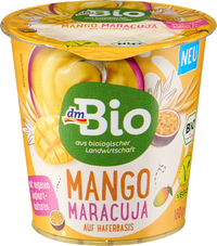 Joghurtalternative Mango Maracuja Hafer, 160 g